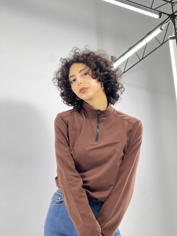 High Neck ZipShirt Regular